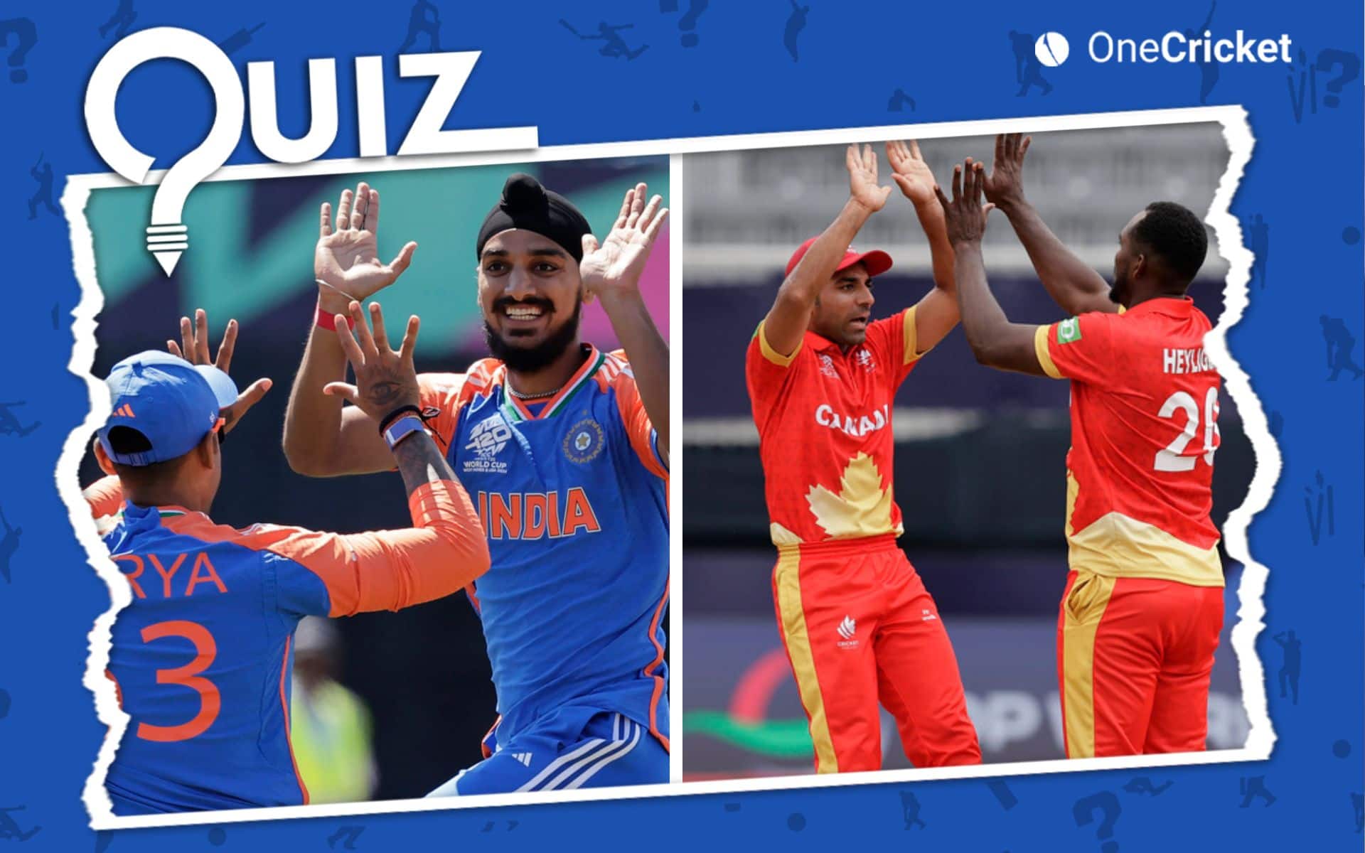 Cricket Quiz: History Of IND vs CAN Ahead Of T20 World Cup 2024 | Test Your Knowledge Here!